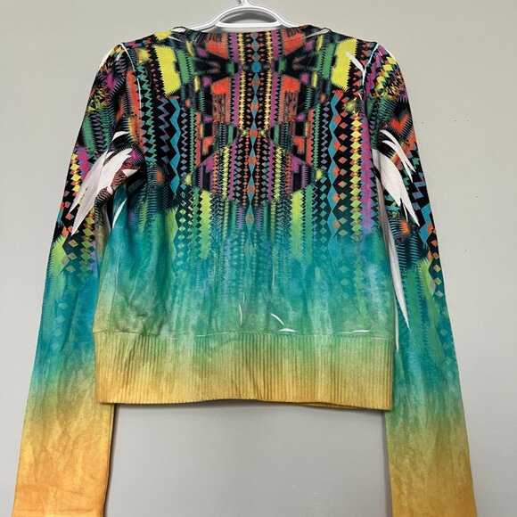 Women size medium crop Vintage Boho cardigan in very good condition - Picture 7 of 10